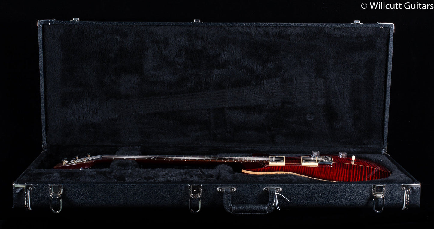 2013 PRS Santana Fire Red 10 Top